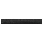 vidaXL Filet brise-vue Noir 3 6x50 m PEHD 75 g/m²