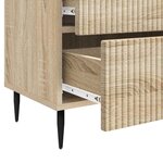 vidaXL Cabinet de chevet avec tiroir Chêne Sonoma 62 x 34 5 x 47 5 cm
