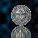 Pièce de monnaie en Argent 1000 Satoshi g 62.2 (2 oz) Millésime 2025 United Crypto States THE CREATOR