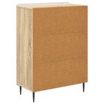 vidaXL Armoire à tiroirs 66 x 34 5 x 92 cm Bois d'ingénierie
