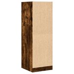 vidaXL Armoire d'apothicaire chêne fumé 40x41x118 cm bois d'ingénierie