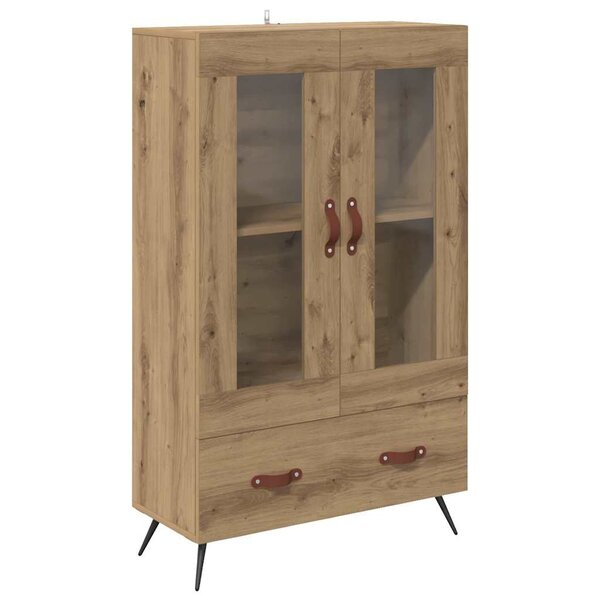 vidaXL Haut Armoire avec tiroir Chêne artisanal 69 5 x 31 x 115 cm