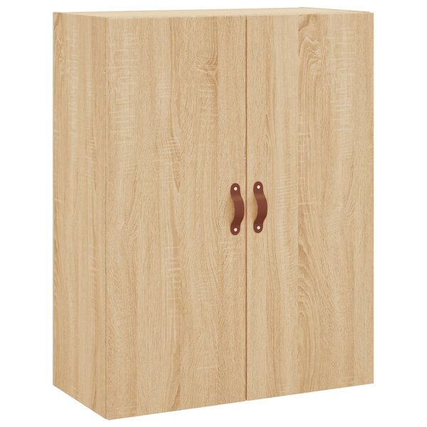 vidaXL Armoire murale chêne sonoma 69 5x34x90 cm