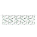 vidaXL Coussin de banc de jardin avec motif de feuilles - 180x50x4 cm  fabriqué en tissu Oxford