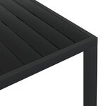 vidaXL Ensemble à manger de jardin coussins 7Pièces Résine tressée Gris