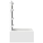 vidaXL Table de Toilette Blanc 60 x 40 x 70 cm Bois d'ingénierie