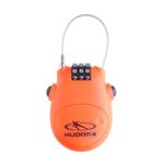 Hudora 14492-2 - Cadenas à câble et combinaison numérique - Set de deux