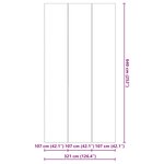 vidaXL Bâche de piscine gris clair 640x321 cm géotextile polyester