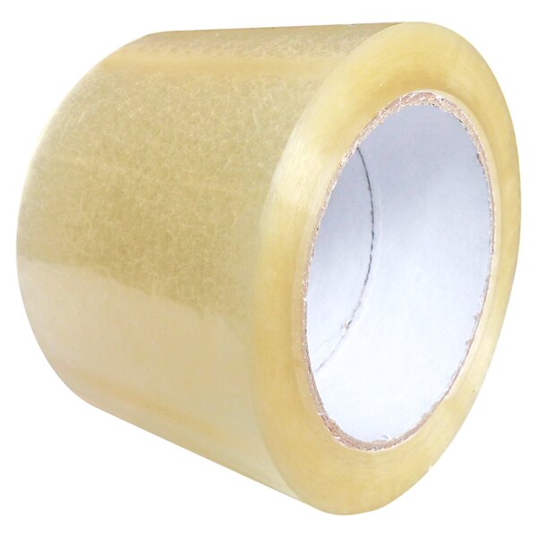 Ruban adhésif polypropylène économique – 6 rouleaux 75 mm x 100 m transparent – Bulteau Systems