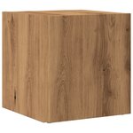 vidaXL Table d'appoint chêne artisanal 33x33x34 cm bois d'ingénierie