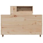 vidaXL Cadre de lit sans matelas 100x200 cm bois massif de pin