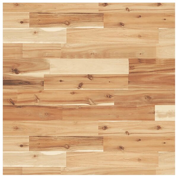 vidaXL Dessus de table carré 60x60x4 cm bois massif d'acacia