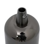 vidaXL Douilles de lampe 2 Pièces noir brillant E27