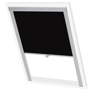 vidaXL Store occultant roulant Noir SK06