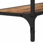 vidaXL Table console Bois ancien 75 x 30.5 x 75 cm Bois d'ingénierie