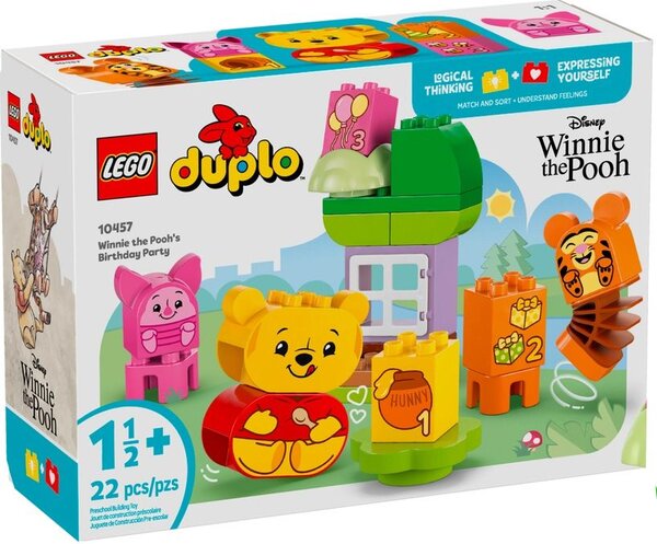 LEGO DUPLO - Fête d'Anniversaire de Winnie l'Ourson - 10457 : Un Monde de Créativité et d'Amusement
