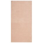 vidaXL Tapis HUARTE à poils courts doux lavable rouge clair 100x200 cm