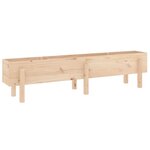 vidaXL Lit surélevé de jardin 160x30x38 cm bois de pin massif