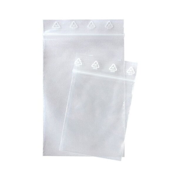 Sachets multi-usage 70 x 100 mm avec fermeture zip.