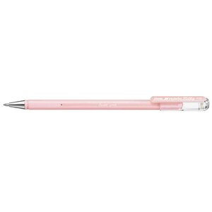 Stylo roller à encre gel Hybrid Milky  rose pastel PENTEL