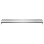 vidaXL Escalier en caillebotis 70x24x7 cm acier galvanisé