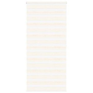vidaXL Store zèbre beige marbré largeur du tissu 105 9 cm polyester