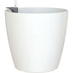 ARTEVASI - Pot san remo auto-arrosage 30cm blanc 30 x 30 x h27,3 cm - 0,82l