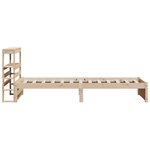 vidaXL Cadre de lit avec tête de lit sans matelas 90x200 cm