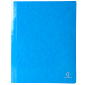 Chemise à lamelles A4 Iderama bleu clair EXACOMPTA