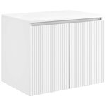 vidaXL Cabinet de Salle de Bain Mural Blanc 62 5 x 44 5 x 50 cm