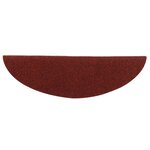 vidaXL Tapis autoadhésifs de marches 10 Pièces Rouge 56x17x3cm Aiguilleté