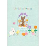 Carte pâques panier gourmand - draeger paris