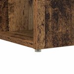 vidaXL Bureau Bois Ancien 108 x 55 x 103.5 cm Bois d'ingénierie