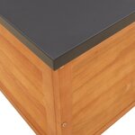 vidaXL Boîte de rangement de jardin 90x48x55 cm bois massif d'acacia