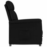 vidaXL fauteuil Noir 96 5 x 70 5 x 95 cm Microfibre