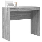 vidaXL Bureau Gris Sonoma 90 x 40 x 76 cm