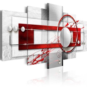 Tableau - crimson energy l x h en cm 100x50