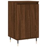 vidaXL Buffets 2 Pièces chêne marron 40x35x70 cm bois d'ingénierie
