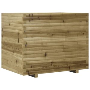 vidaXL Jardinière 90x60x72 5 cm bois de pin imprégné