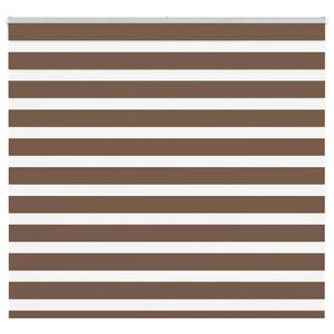 vidaXL Store zèbre marron 155x150cm largeur du tissu 150 9cm polyester