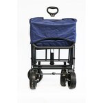 Vedes KD-6660WRBL - Chariot de transport Premium XXL bleu marine avec toit