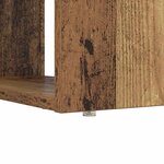 vidaXL Bureau Bois ancien 113 x 54 x 120 cm Bois d'ingénierie