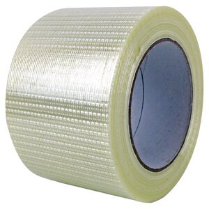 Ruban adhésif armé chaîne et trame – 12 rouleaux 75 mm x 50 m – Bulteau Systems