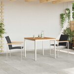 vidaXL Ensemble de salle à manger pour jardin 3 Pièces