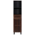 vidaXL Buffet marron 38x34x160 cm bois massif de manguier
