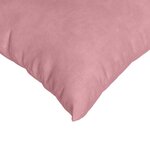 vidaXL Coussins de canapé 2 Pièces Rose 80 x 80 cm