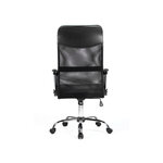 Q-Connect chaise direction - Cuir imitation - Max. supporte 130kg - Noir