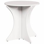 vidaXL Table basse 3 Pièces Blanc