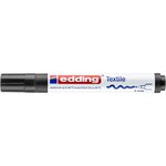Marqueur pour textiles 4500 noir 2-3 mm x 10 EDDING