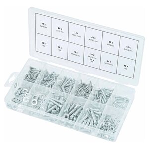 Ks tools assortiment de vis auto-taraudeuses 347 pcs